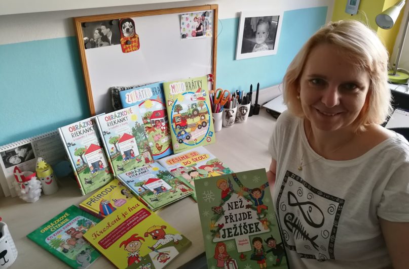 Ilustrátorka Vendula Hegerová