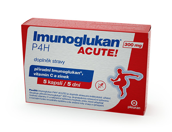 Imunoglukan Acute zvýšení imunity v době akutní nemoci